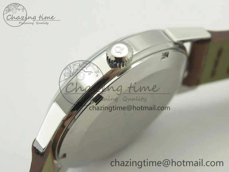 Seamaster 30 1962 SS TW Best Edition White Dial On Leather Strap MIYOTA Breathable 8078