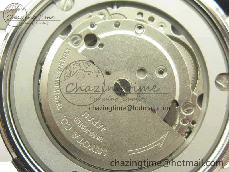 Seamaster 30 1962 SS TW Best Edition White Dial On Leather Strap MIYOTA Breathable 8078