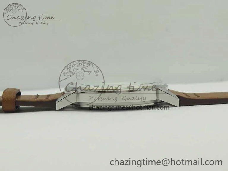 Seamaster 30 1962 SS TW Best Edition White Dial On Leather Strap MIYOTA Breathable 8078