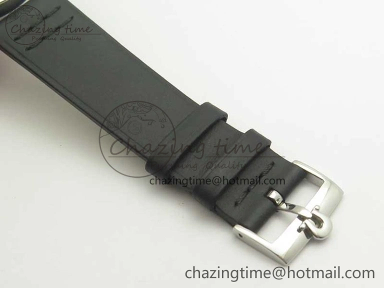 Seamaster 30 1962 date SS TW Best Edition White Dial Silver Markers On Black Leather Strap MIYOTA WaterResistant 8021