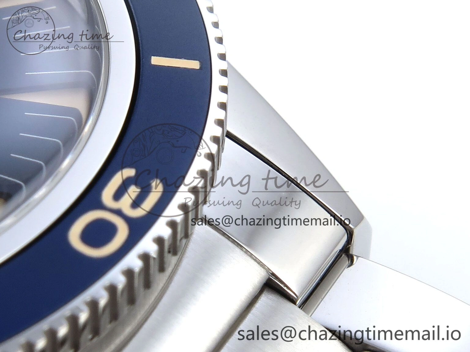 Tailored Seamaster 300 Heritage SS VSF 1:1 Best Edition Blue Dial on SS Bracelet A 7701