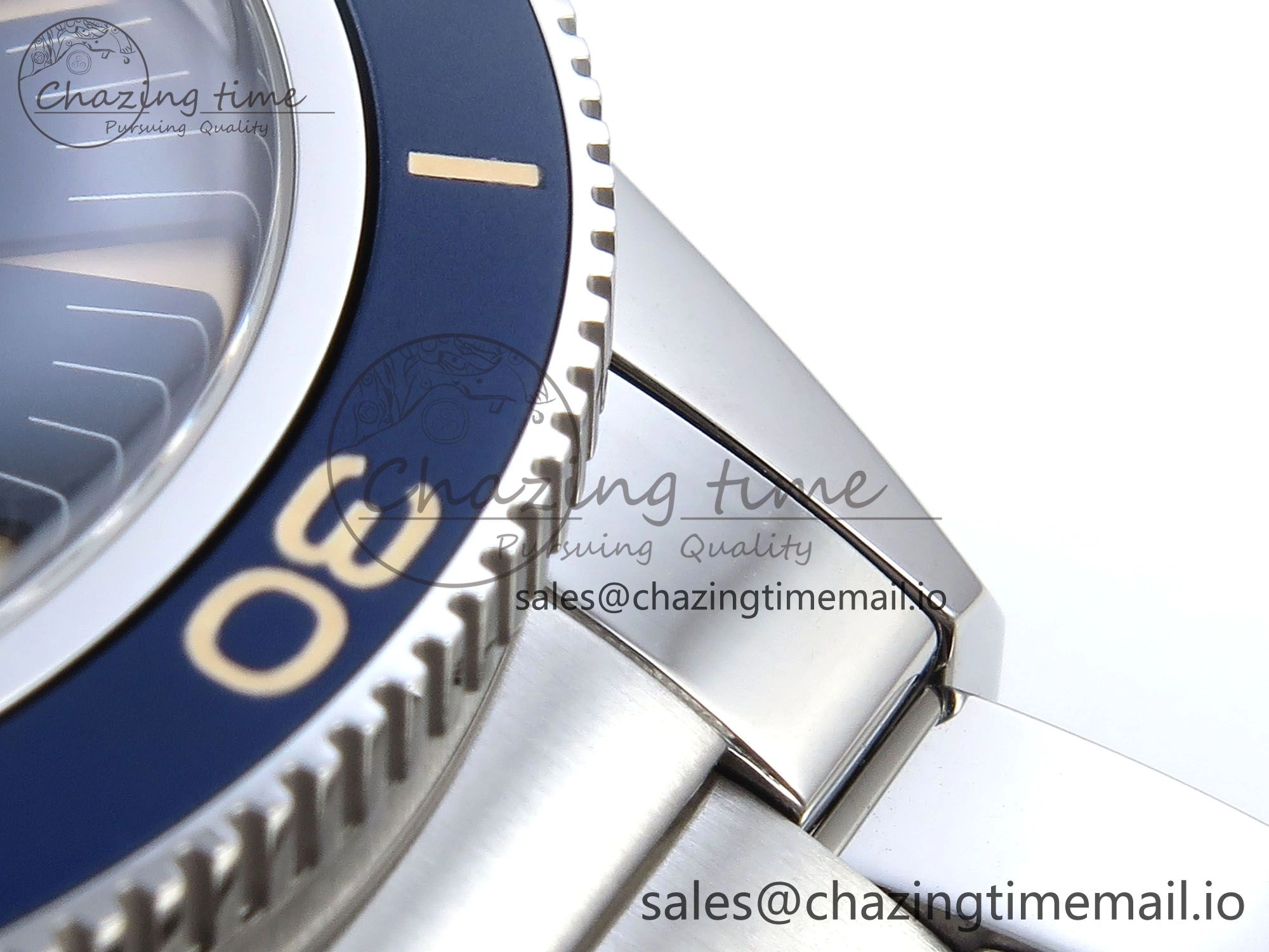 Tailored Seamaster 300 Heritage SS VSF 1:1 Best Edition Blue Dial on SS Bracelet A 7701