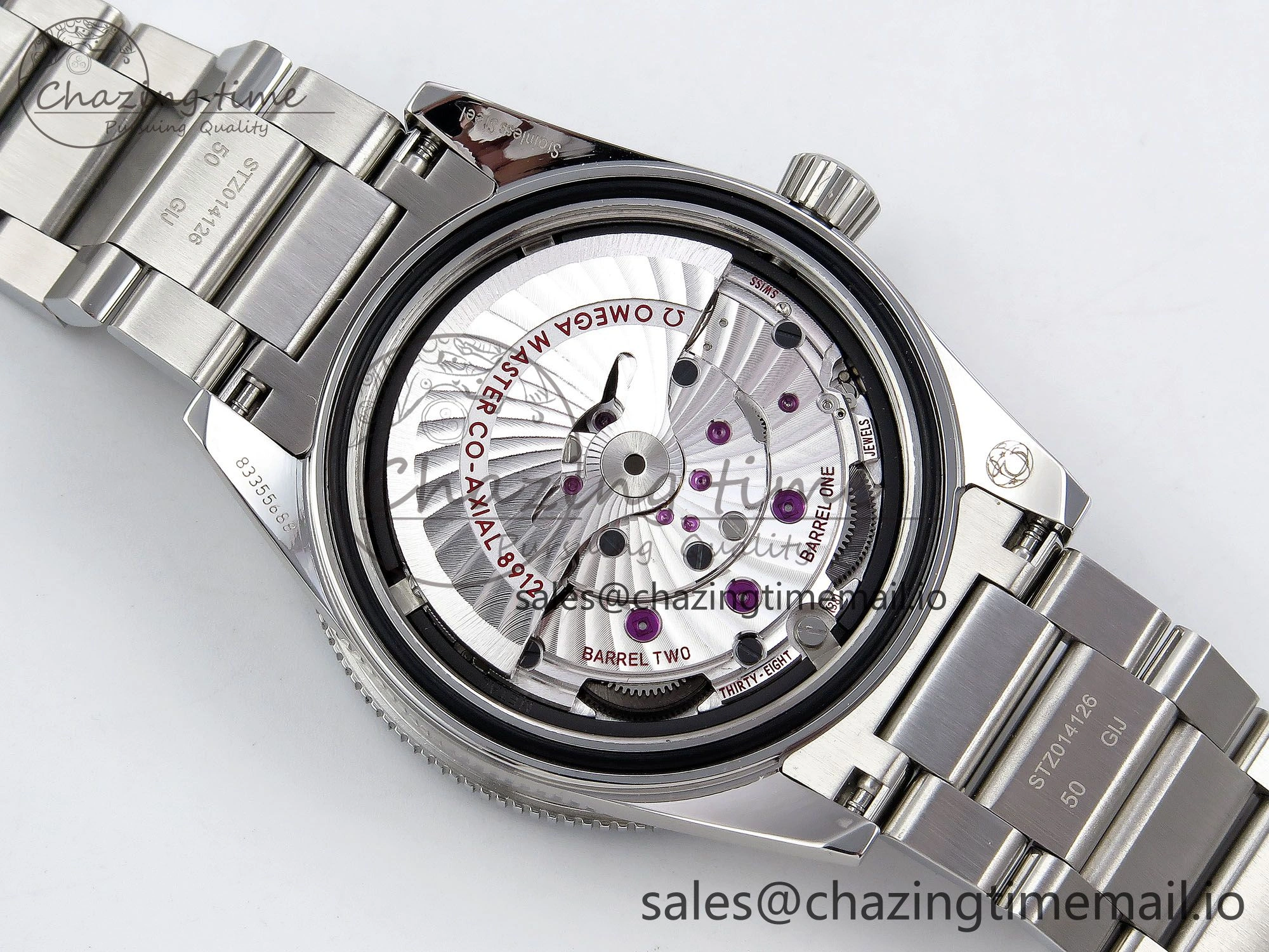 Seamaster 300 Heritage VSF 1:1 Best Edition Black Dial on SS Bracelet A8912 Super Clone Timeless 7715