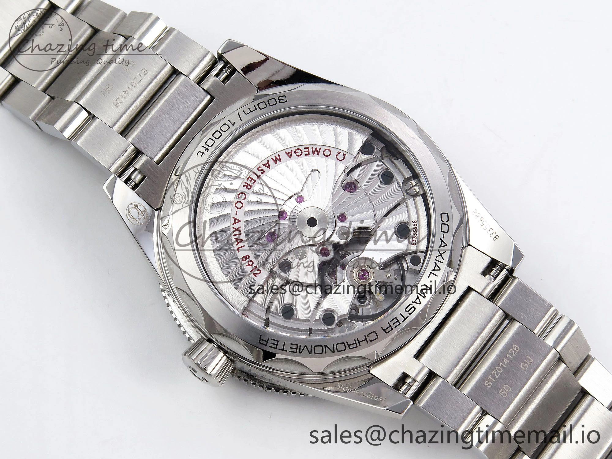 Seamaster 300 Heritage VSF 1:1 Best Edition Black Dial on SS Bracelet A8912 Super Clone Timeless 7715