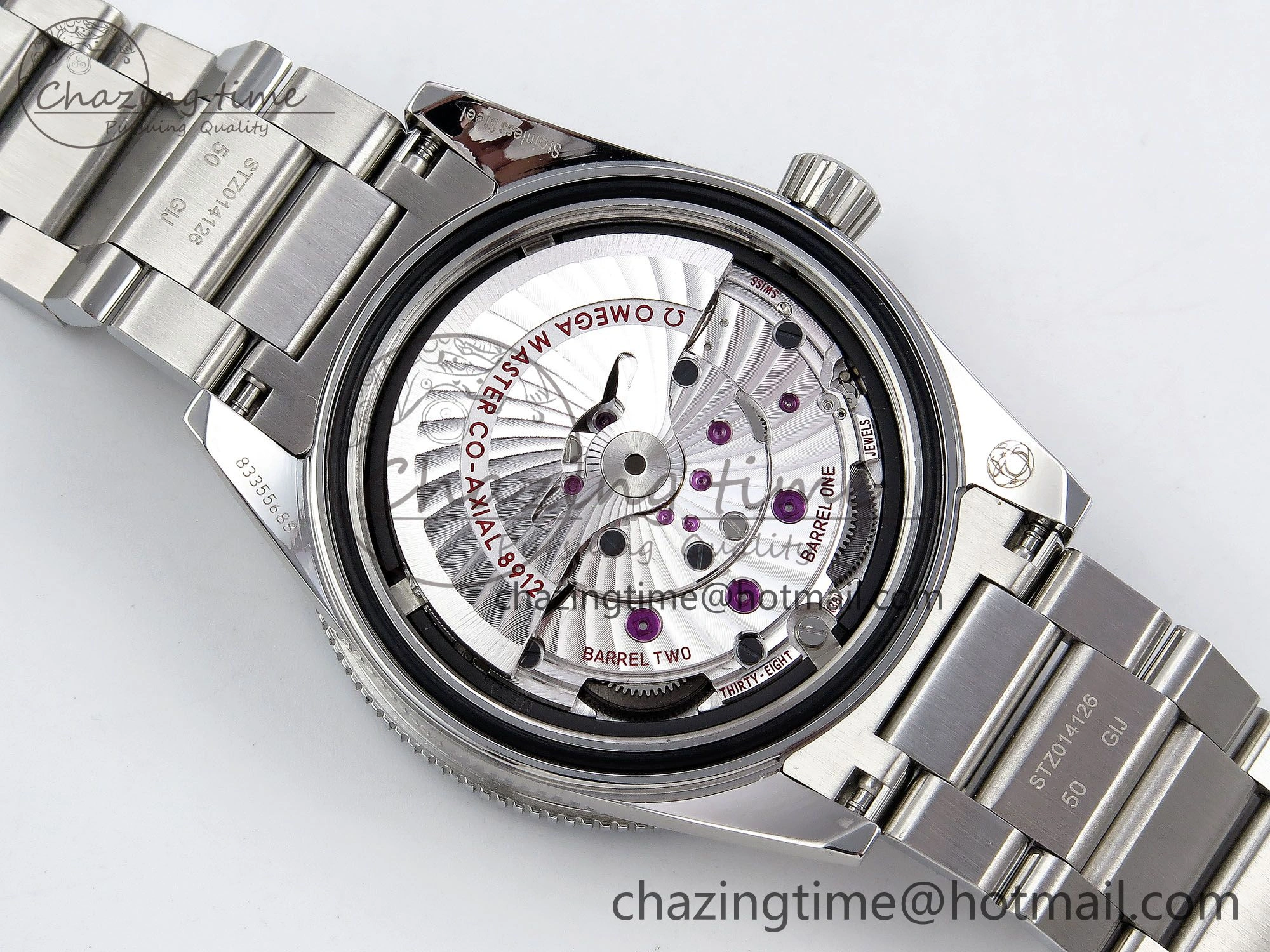 Trendy Seamaster 300 Heritage VSF 1:1 Best Edition Blue Dial on SS Bracelet A8912 Super Clone 7716