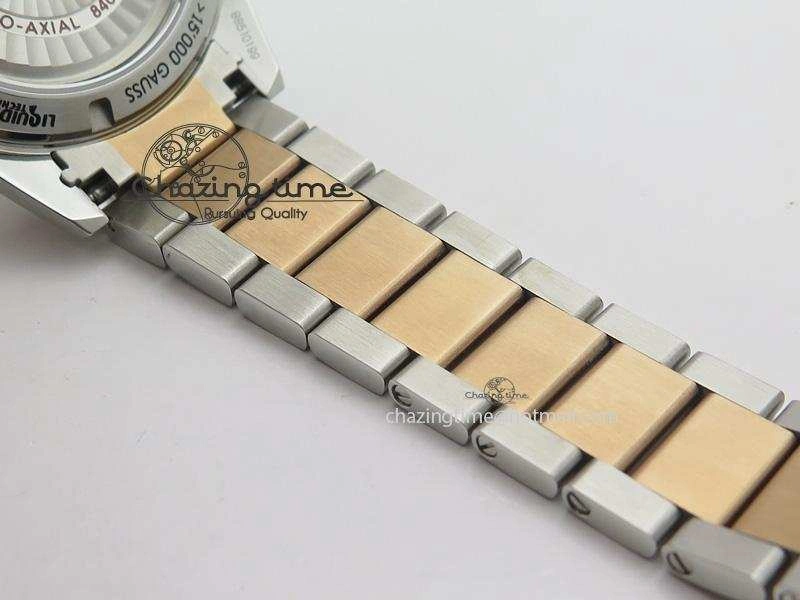 Durable Seamaster 300 Master Co-Axial Liquidmetal V6F Best Edition RG Bezel On SS RG Bracelet A8400 (Free Nylon Strap) 8267