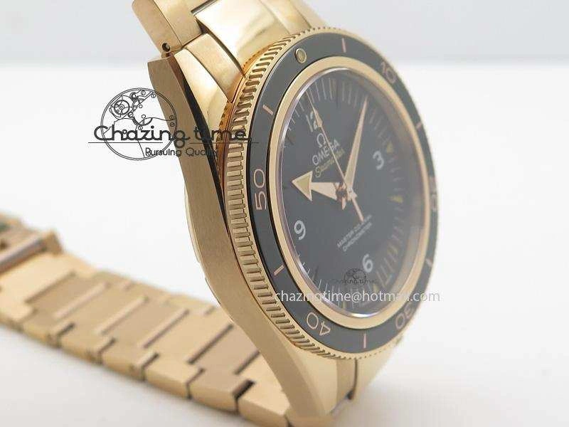 Seamaster 300 Master Co-Axial Liquidmetal V6F Best Edition RG On RG Bracelet A8400 (Free Nylon Strap) Resilient 8265