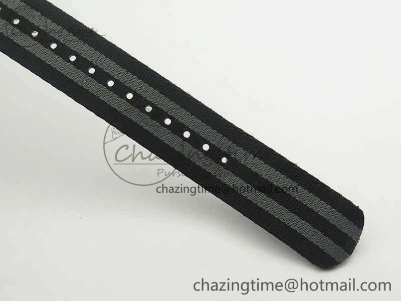 Seamaster 300 Master Spectre SS MKS Best Edition Black Dial On Nylon Strap A TimelessDesign 8083