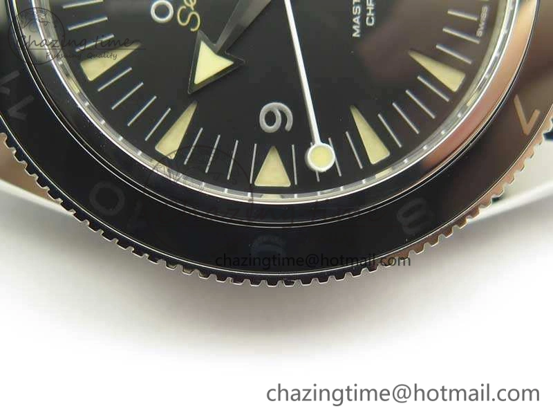 Seamaster 300 Master Spectre SS MKS Best Edition Black Dial On Nylon Strap A TimelessDesign 8083