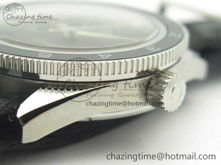 Seamaster 300 Master Spectre SS MKS Best Edition Black Dial On Nylon Strap A TimelessDesign 8083