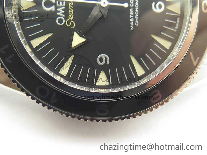 Seamaster 300 Master Spectre SS MKS Best Edition Black Dial On SS Bracelet A EasyMatch 8076