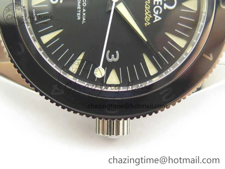 Seamaster 300 Master Spectre SS MKS Best Edition Black Dial On SS Bracelet A EasyMatch 8076