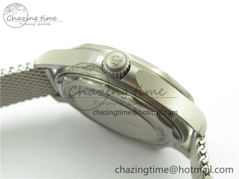Seamaster 300 “No Time to Die” Limited Edition ORF 1:1 Best Edition on SS Mesh Bracelet A8806 (Free Nato Strap) ZipUp 7866