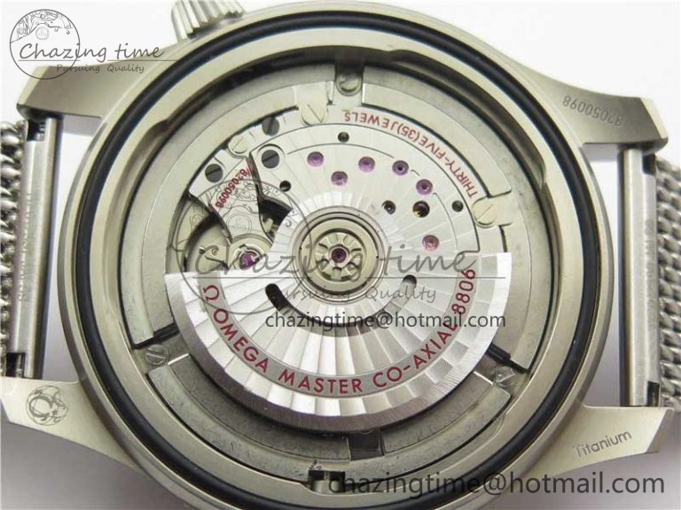 Seamaster 300 “No Time to Die” Limited Edition ORF 1:1 Best Edition on SS Mesh Bracelet A8806 (Free Nato Strap) ZipUp 7866