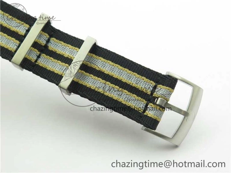 Seamaster 300 “No Time to Die” Limited Edition ORF 1:1 Best Edition on SS Mesh Bracelet A8806 (Free Nato Strap) ZipUp 7866