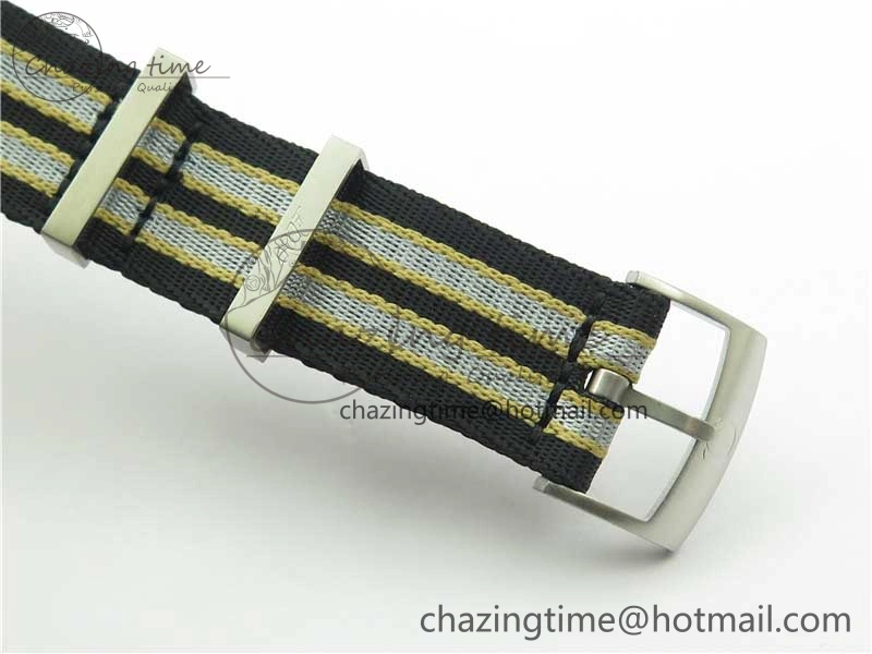 Seamaster 300 “No Time to Die” Limited Edition ORF 1:1 Best Edition on SS Mesh Bracelet A8806 (Free Nato Strap) ZipUp 7866
