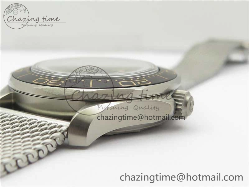 Seamaster 300 “No Time to Die” Limited Edition ORF 1:1 Best Edition on SS Mesh Bracelet A8806 (Free Nato Strap) ZipUp 7866