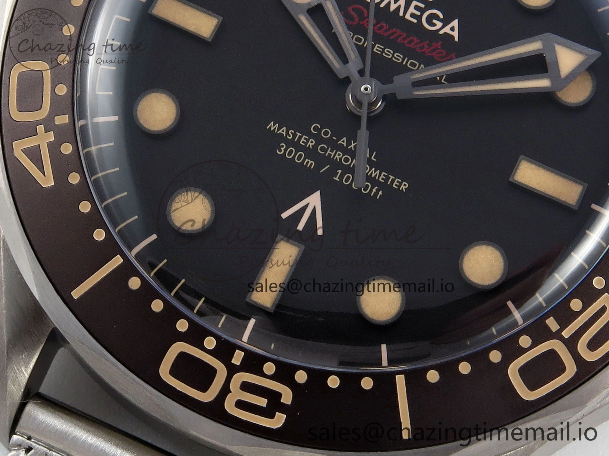 Efficient Seamaster 300 “No Time to Die” Limited Edition VSF 1:1 Best Edition on SS Mesh Bracelet A8806(Free Nato) V 7679