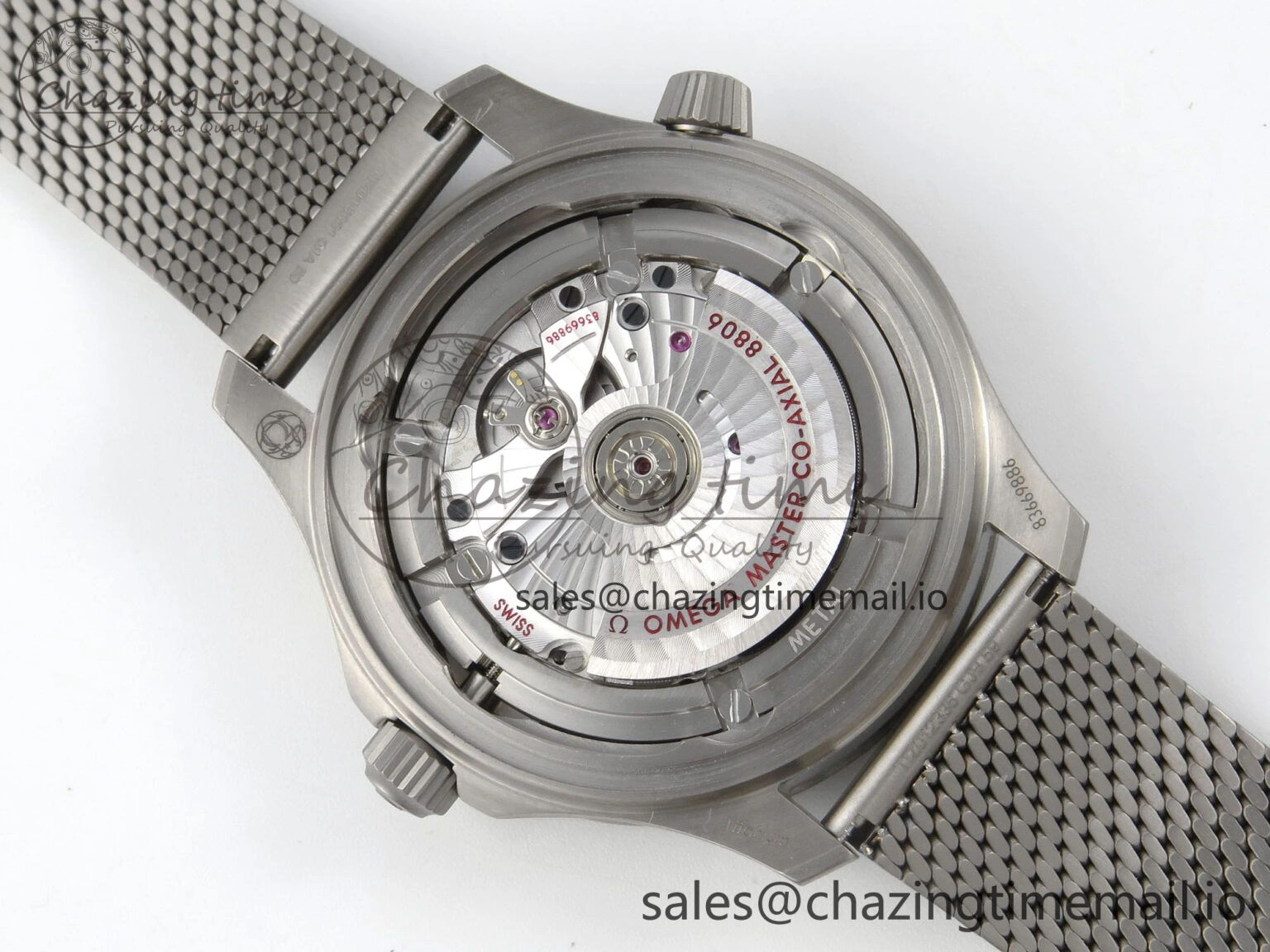 Seamaster 300 “No Time to Die” V6 Titanium VSF 1:1 Best Edition On Titanium Mesh Bracelet A8806 (Free Nato) Resilient 7656