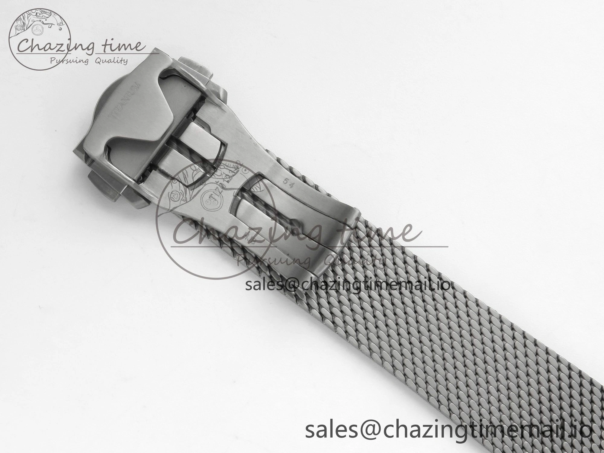 Seamaster 300 “No Time to Die” V6 Titanium VSF 1:1 Best Edition On Titanium Mesh Bracelet A8806 (Free Nato) Resilient 7656