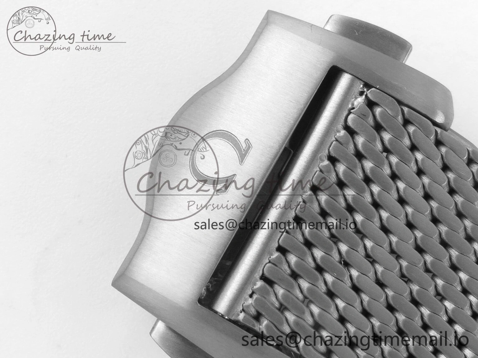 Seamaster 300 “No Time to Die” V6 Titanium VSF 1:1 Best Edition On Titanium Mesh Bracelet A8806 (Free Nato) Resilient 7656