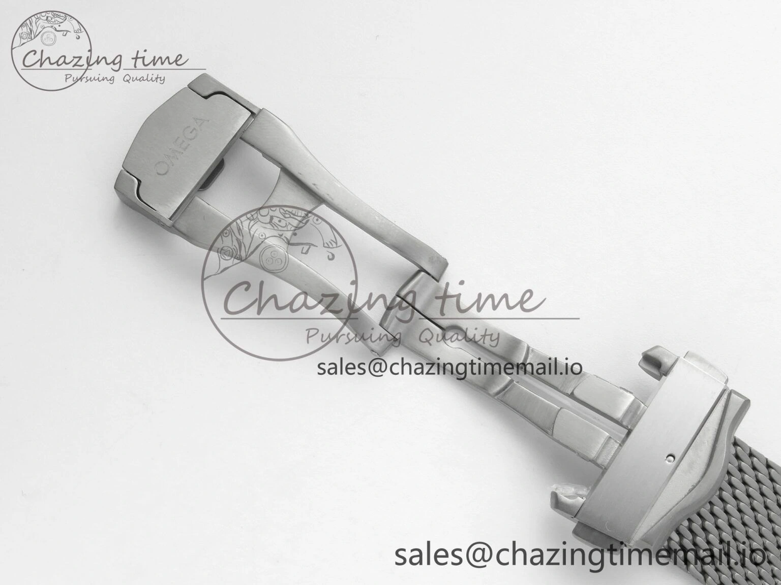 Seamaster 300 “No Time to Die” V6 Titanium VSF 1:1 Best Edition On Titanium Mesh Bracelet A8806 (Free Nato) Resilient 7656