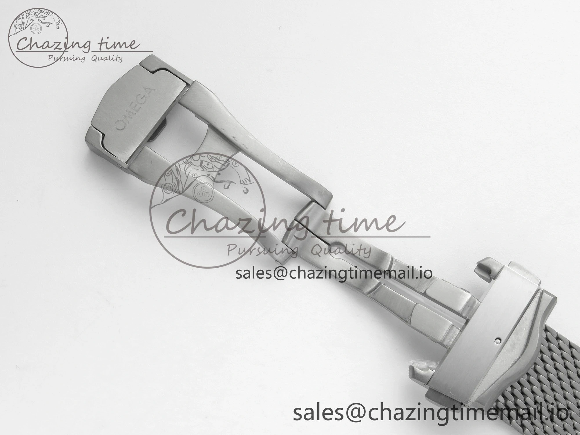 Seamaster 300 “No Time to Die” V6 Titanium VSF 1:1 Best Edition On Titanium Mesh Bracelet A8806 (Free Nato) Resilient 7656