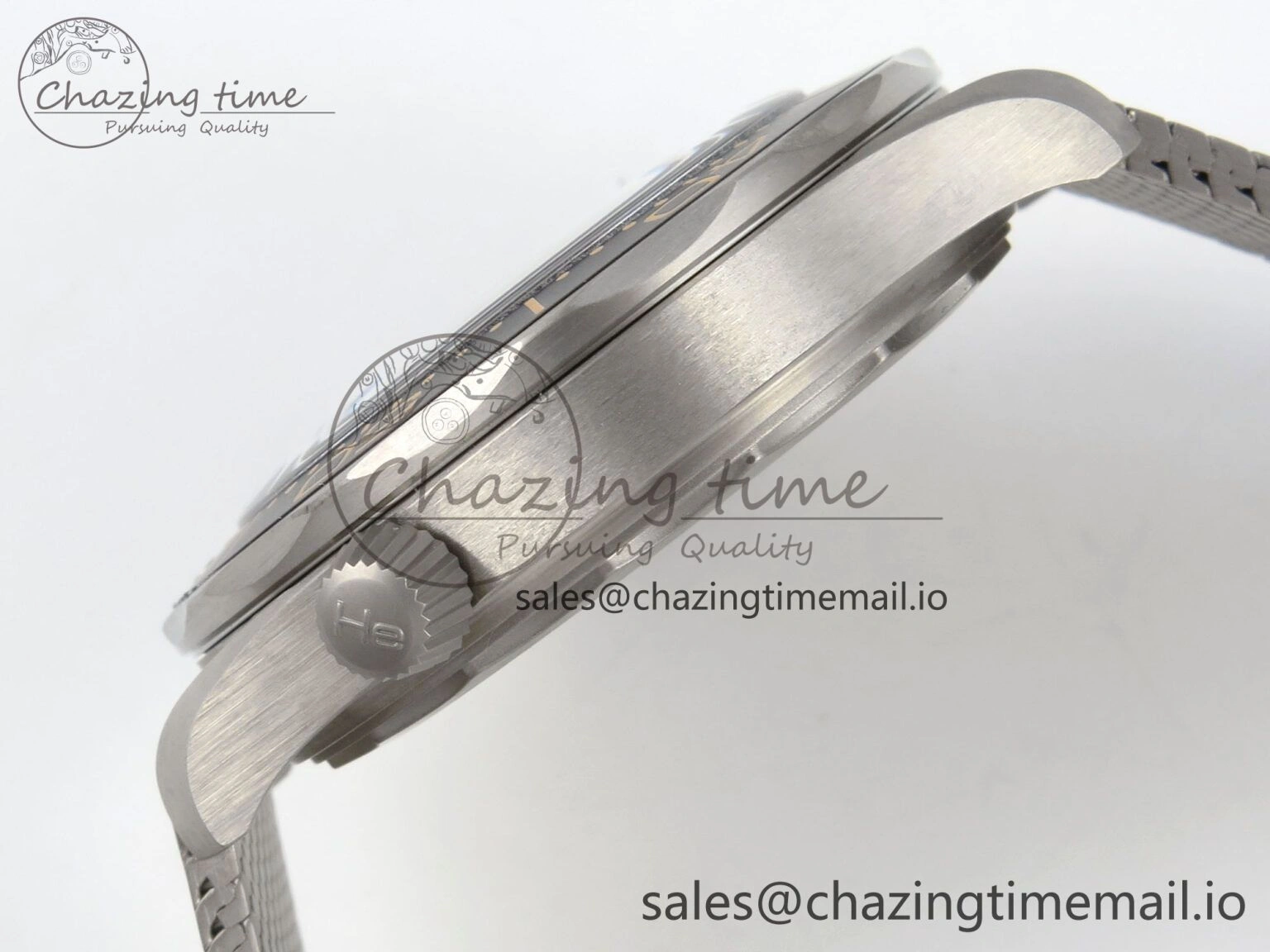 Seamaster 300 “No Time to Die” V6 Titanium VSF 1:1 Best Edition On Titanium Mesh Bracelet A8806 (Free Nato) Resilient 7656