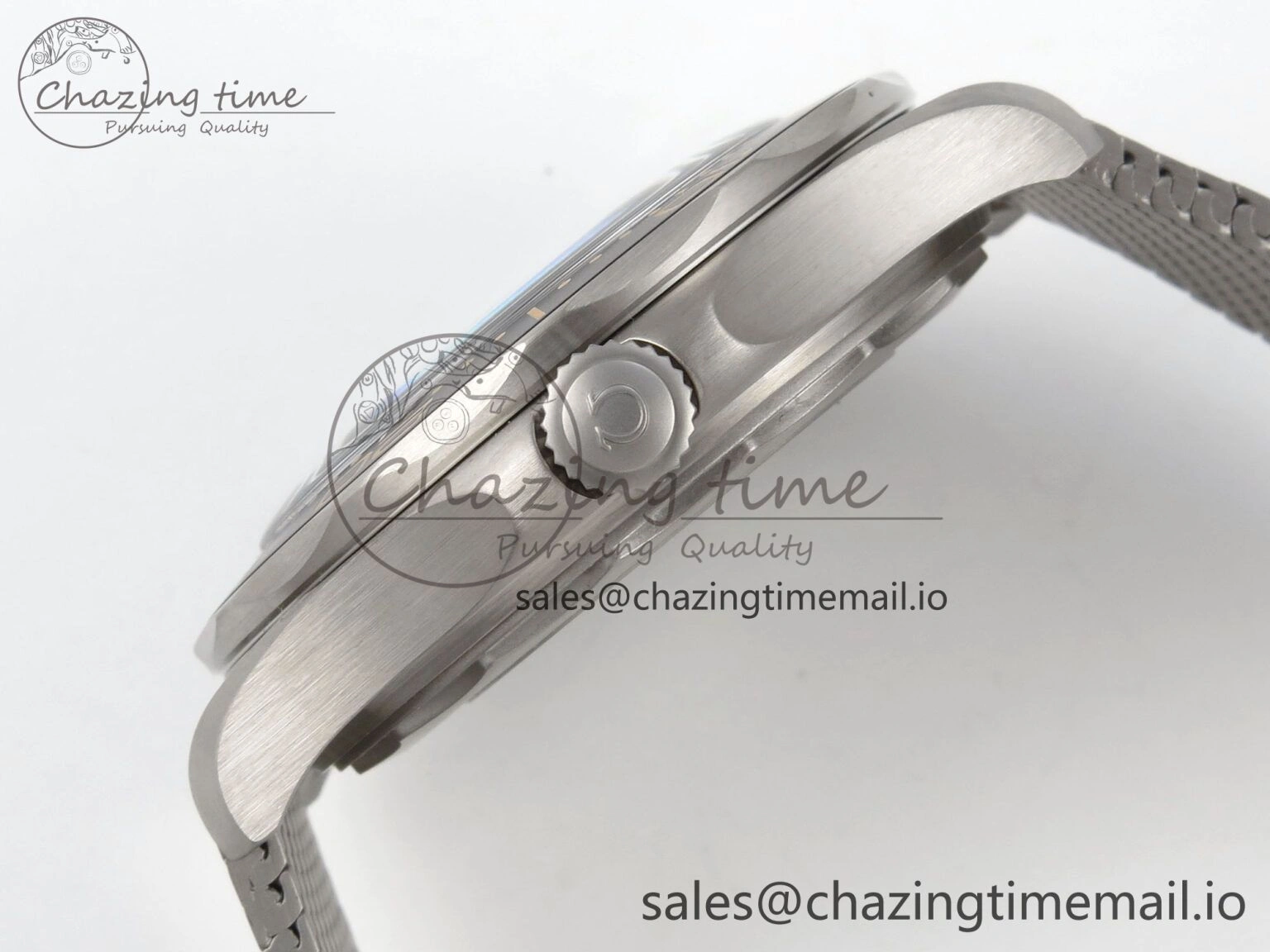 Seamaster 300 “No Time to Die” V6 Titanium VSF 1:1 Best Edition On Titanium Mesh Bracelet A8806 (Free Nato) Resilient 7656