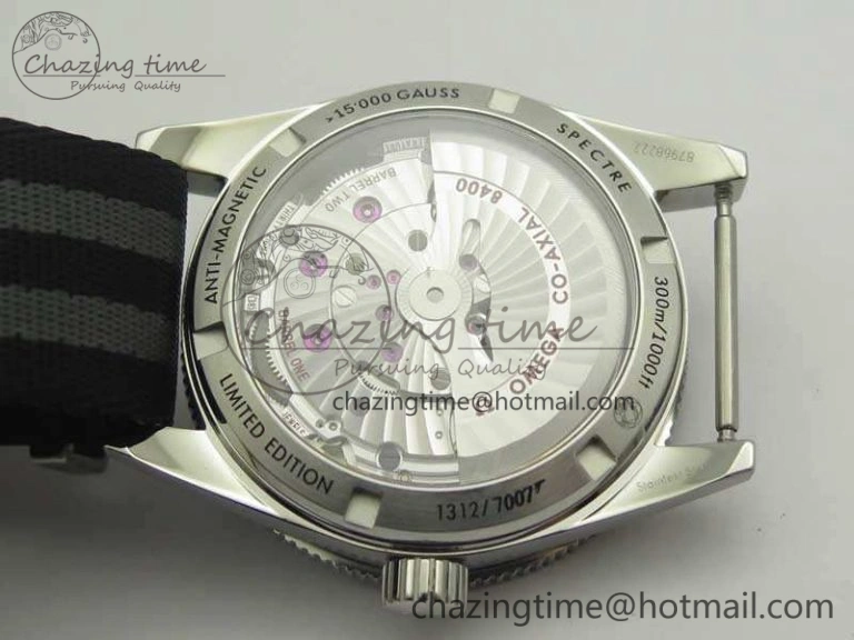 Lightweight Seamaster 300 “Spectre” Limited Edition VSF 1:1 Best Edition On “007” Nato Strap A8400 Super Clone 8075