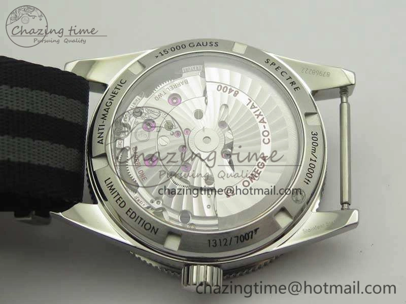 Lightweight Seamaster 300 “Spectre” Limited Edition VSF 1:1 Best Edition On “007” Nato Strap A8400 Super Clone 8075