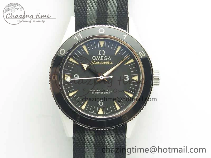Lightweight Seamaster 300 “Spectre” Limited Edition VSF 1:1 Best Edition On “007” Nato Strap A8400 Super Clone 8075