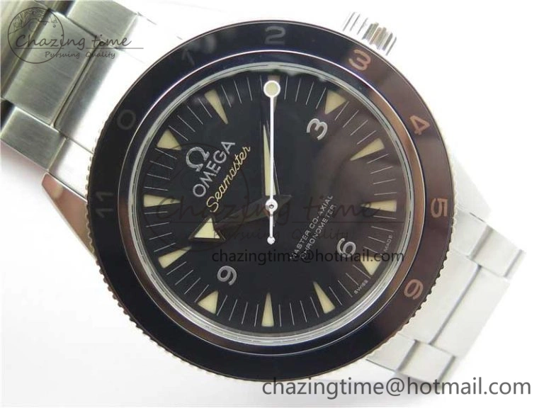 Colorful Seamaster 300 “Spectre” Limited Edition VSF 1:1 Best Edition on SS Bracelet A8400 Super Clone 7924