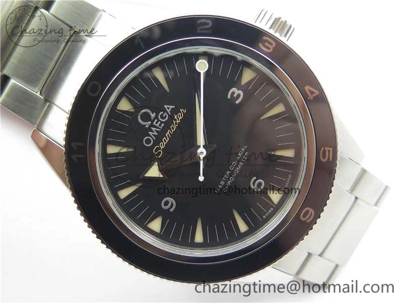 Colorful Seamaster 300 “Spectre” Limited Edition VSF 1:1 Best Edition on SS Bracelet A8400 Super Clone 7924