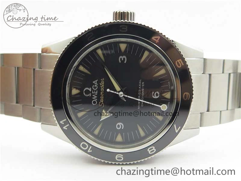 Colorful Seamaster 300 “Spectre” Limited Edition VSF 1:1 Best Edition on SS Bracelet A8400 Super Clone 7924