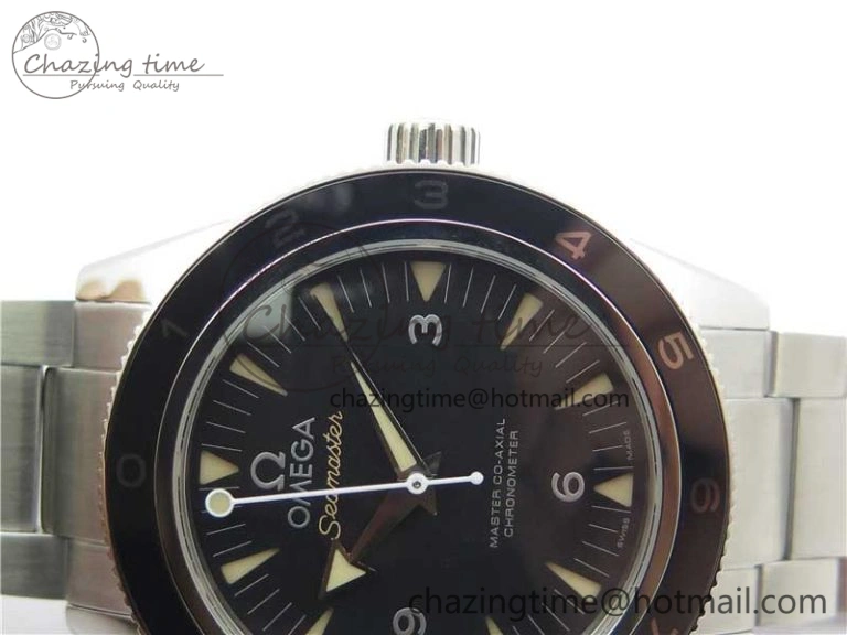 Colorful Seamaster 300 “Spectre” Limited Edition VSF 1:1 Best Edition on SS Bracelet A8400 Super Clone 7924