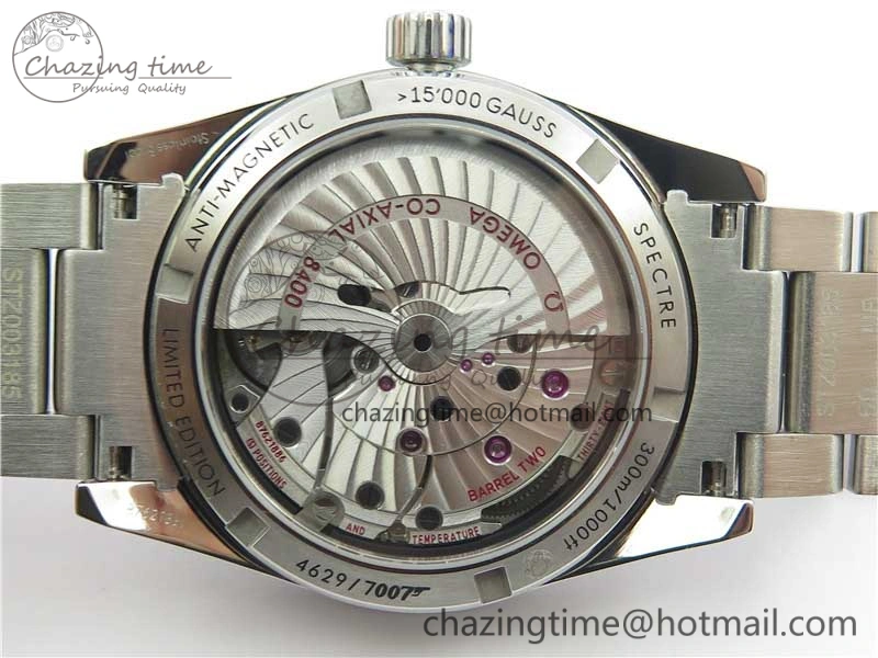 Colorful Seamaster 300 “Spectre” Limited Edition VSF 1:1 Best Edition on SS Bracelet A8400 Super Clone 7924