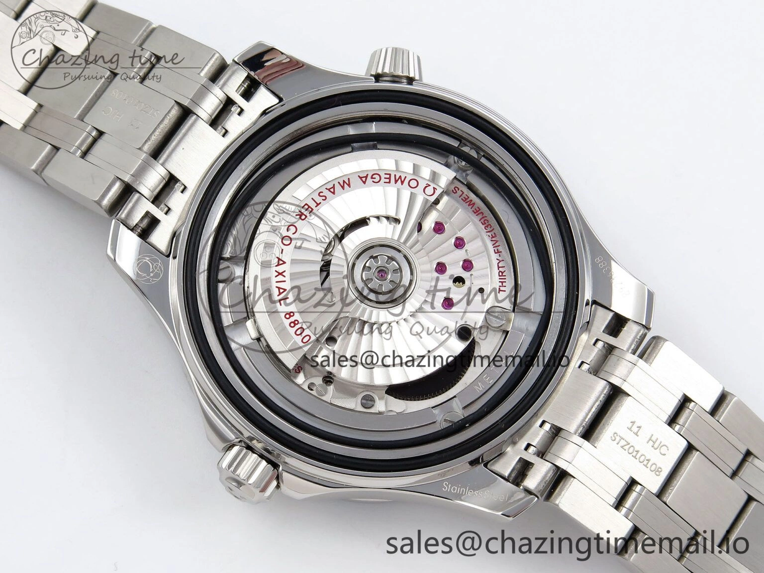 Seamaster 300 VSF 1:1 Best Edition Summer Blue Dial on SS Bracelet A Practical 7717