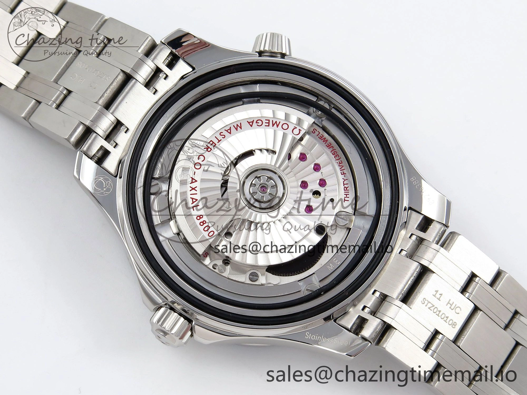 Seamaster 300 VSF 1:1 Best Edition Summer Blue Dial on SS Bracelet A Practical 7717