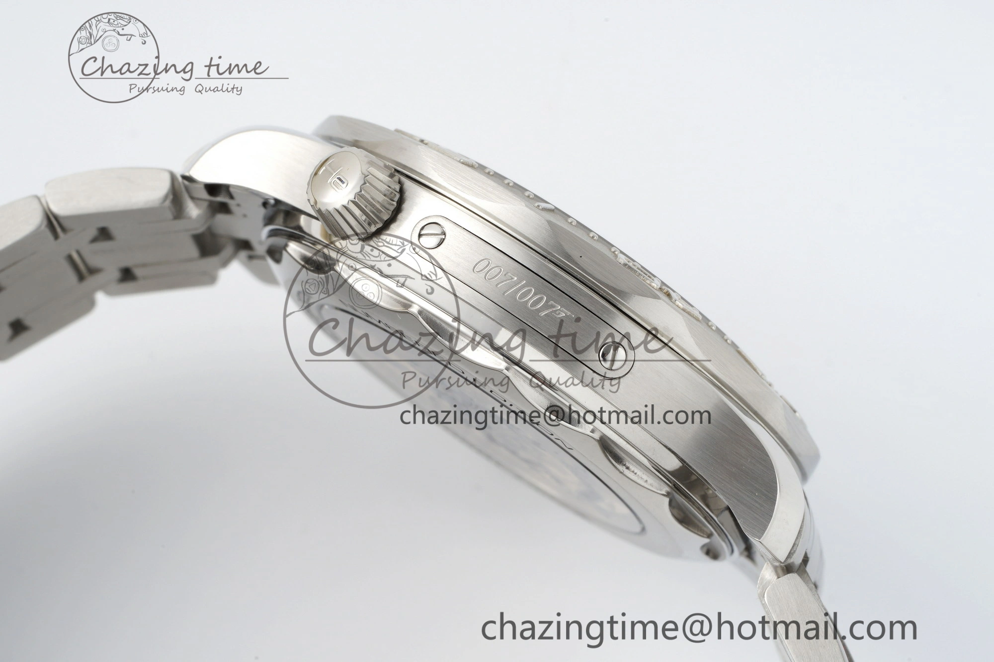 Seamaster 300M 007 Platinum VSF 1:1 Best Edition Gray Dial on SS Bracelet A Cozy 7826