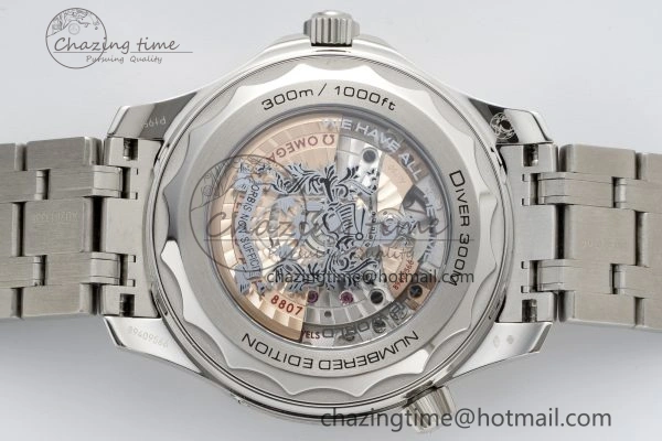 Seamaster 300M 007 Platinum VSF 1:1 Best Edition Gray Dial on SS Bracelet A Cozy 7826