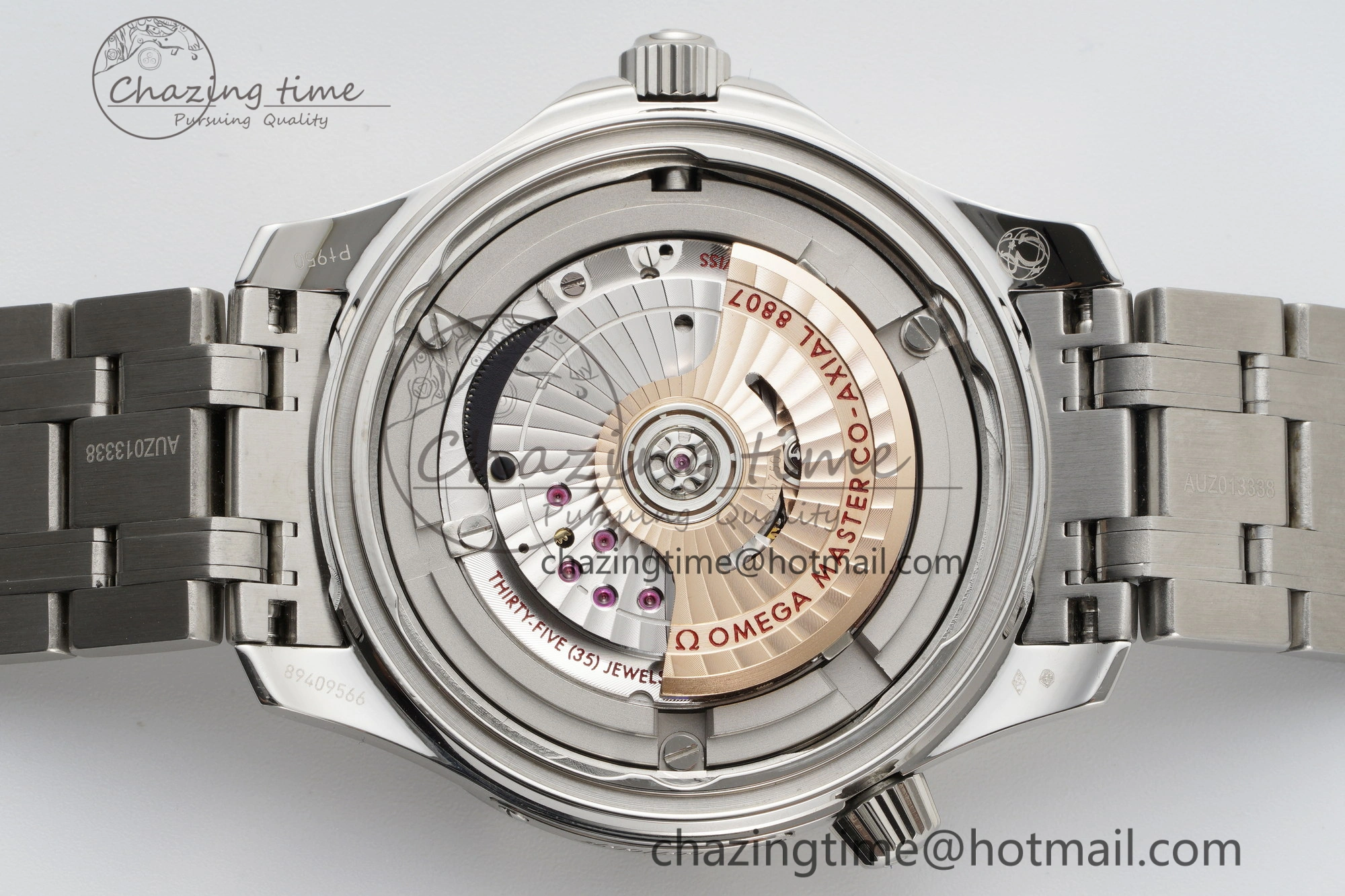 Seamaster 300M 007 Platinum VSF 1:1 Best Edition Gray Dial on SS Bracelet A Cozy 7826