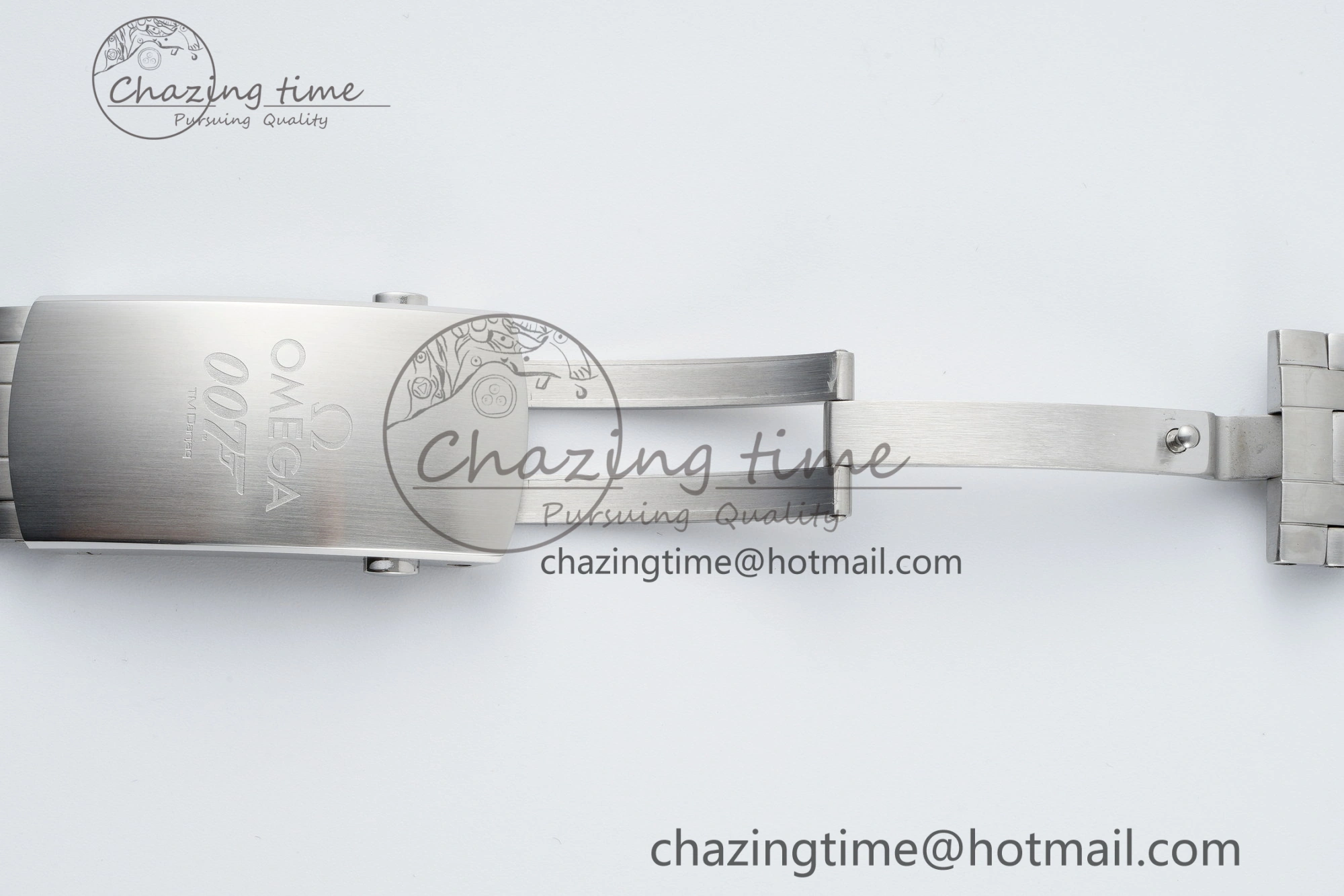 Seamaster 300M 007 Platinum VSF 1:1 Best Edition Gray Dial on SS Bracelet A Cozy 7826