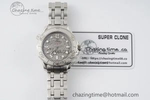 Seamaster 300M 007 Platinum VSF 1:1 Best Edition Gray Dial on SS Bracelet A Cozy 7826