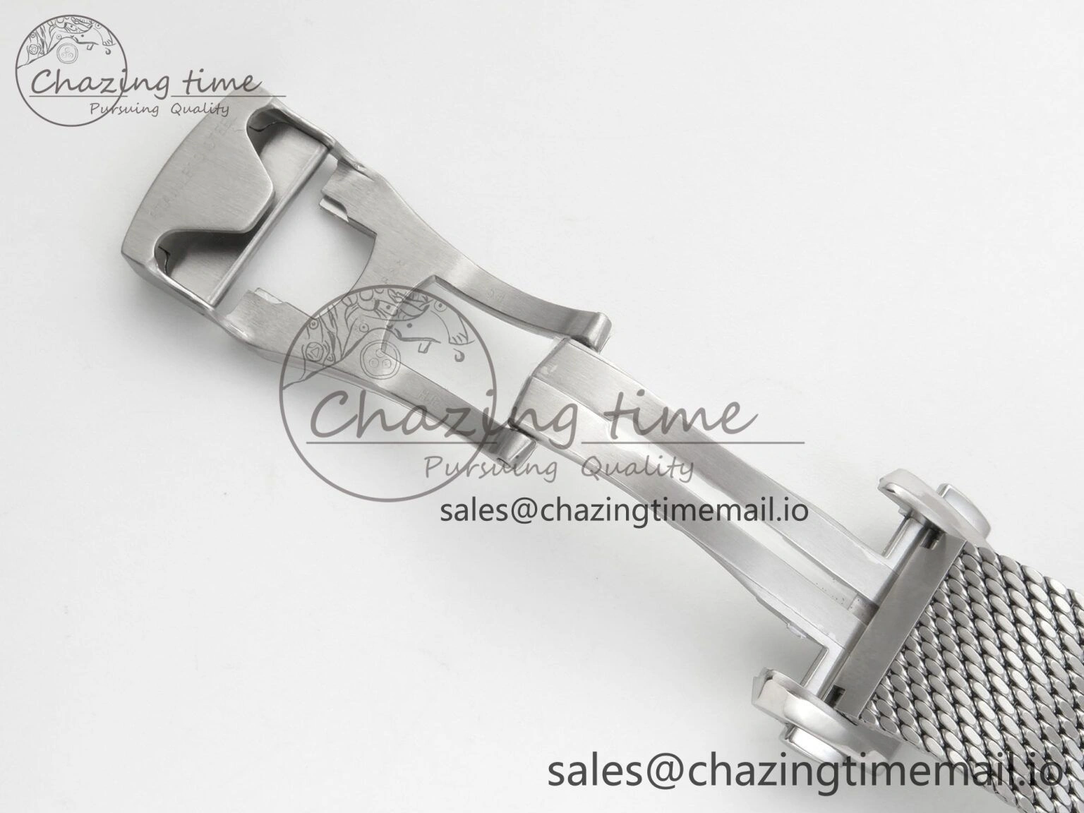 FreshLook Seamaster 300M 42mm SS VSF Best Edition Black Dial On Mesh Bracelet A 7658