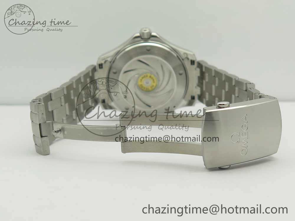 Seamaster 300M Chronometer SS “007” Limited Edition OMF 1:1 Best Edition on SS Bracelet A2824 (Black Balance Wheel) V Durable 7952