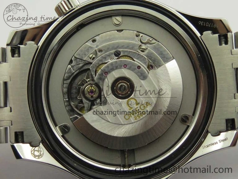 Seamaster 300M Chronometer SS Blue OMF 1:1 Best Edition on SS Bracelet A2824 (Black Balance Wheel) V Functional 7953
