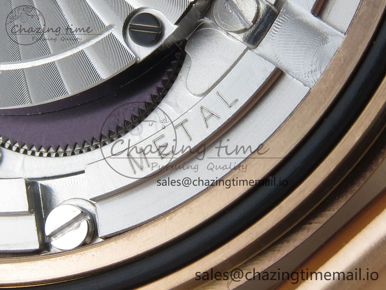 TravelReady Seamaster 300M Diver Rose Gold VSF 1:1 Best Edition Black Dial on Mesh Bracelet A 7662