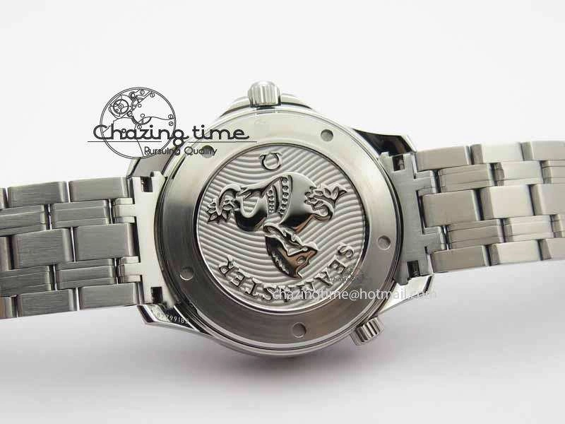Seamaster 300M SS MK 1:1 Best Edition Black Dial Ceramic Bezel On SS Bracelet A HighQuality 8177