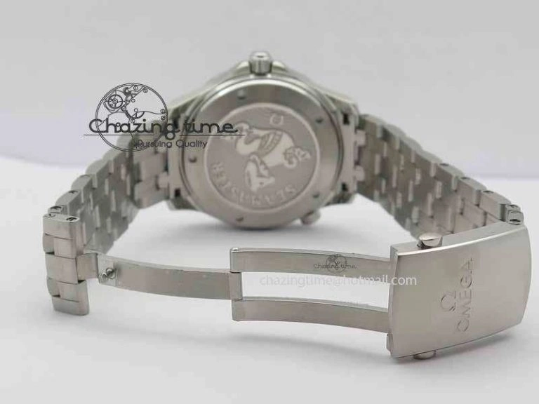 Seamaster 300M SS MK 1:1 Best Edition Black Dial Ceramic Bezel On SS Bracelet A HighQuality 8177